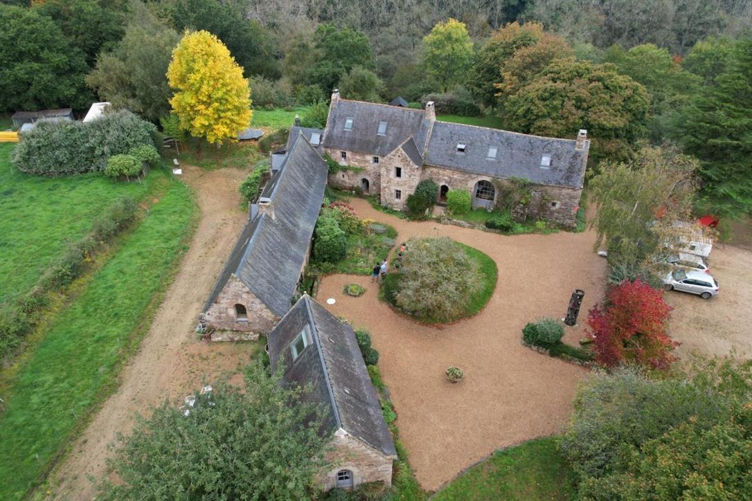 Hotel La Grange de Coatélan Plougonven Exterior foto